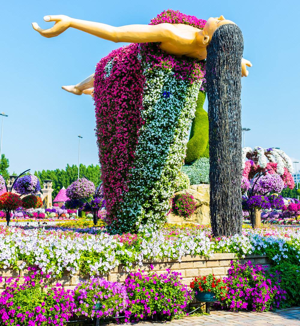 Dubai Miracle Garden – World's Largest Natural Flower Garden